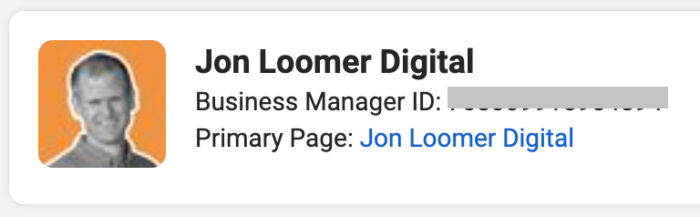 Meta Business Manager