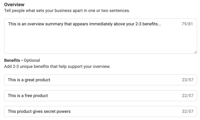 Facebook Lead Form Intro