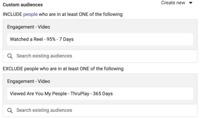 Targeting Reels Engagement