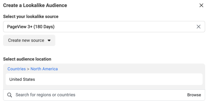 Lookalike Audience