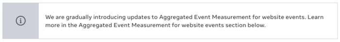 Changes to Meta Website Conversions Campaigns