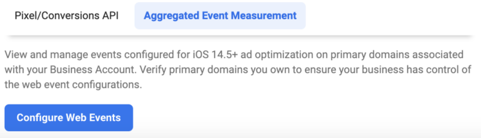 Aggregated Event Measurement