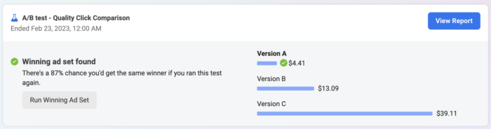 A/B Tests in Experiments