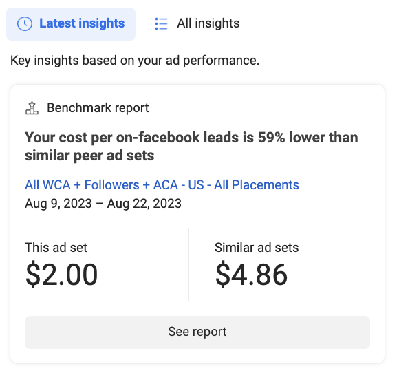 Benchmark Report