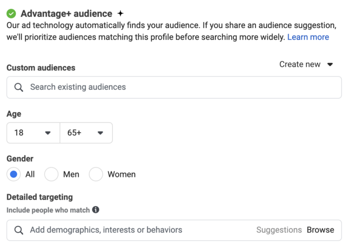 Advantage Audience