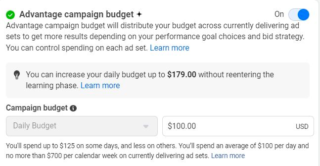 Budget Increase