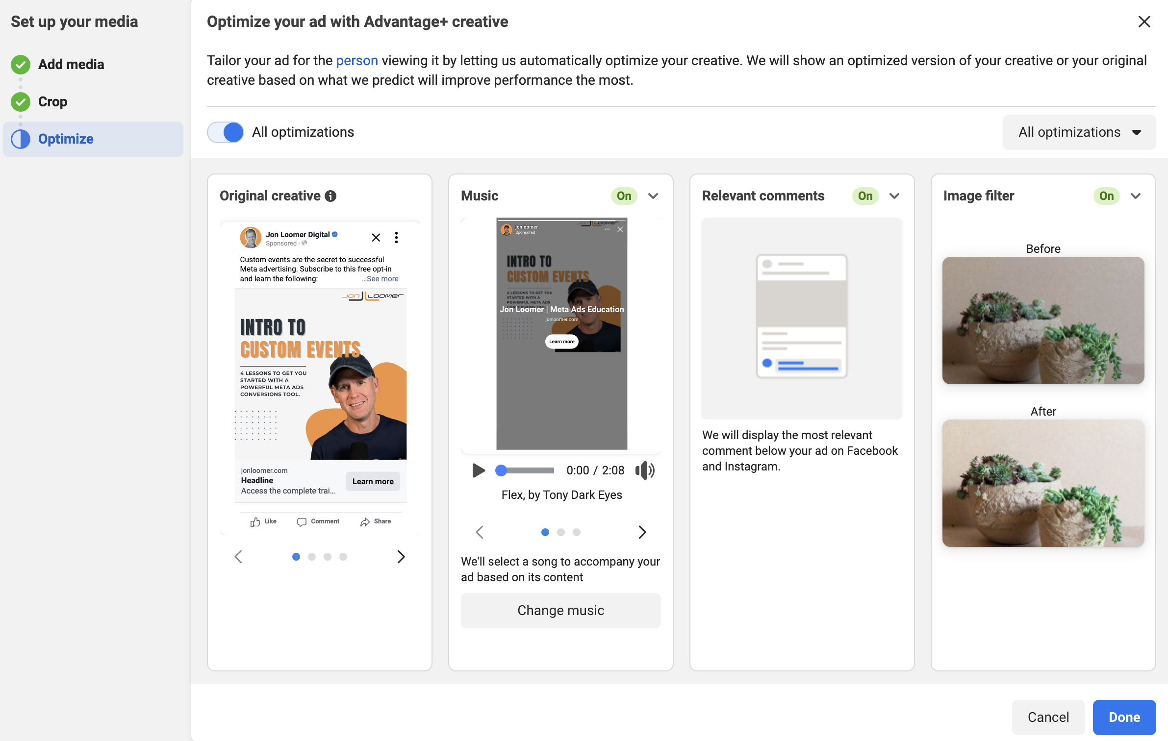 Customize Meta Ad Creative by Placement - Jon Loomer Digital