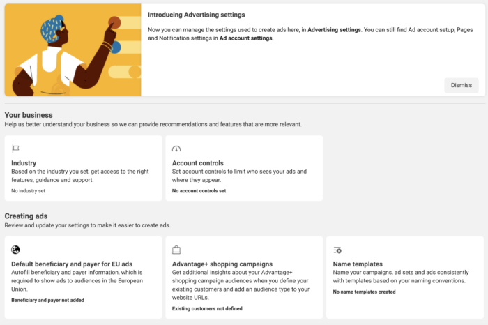 Advertising Settings Are Moving - Jon Loomer Digital