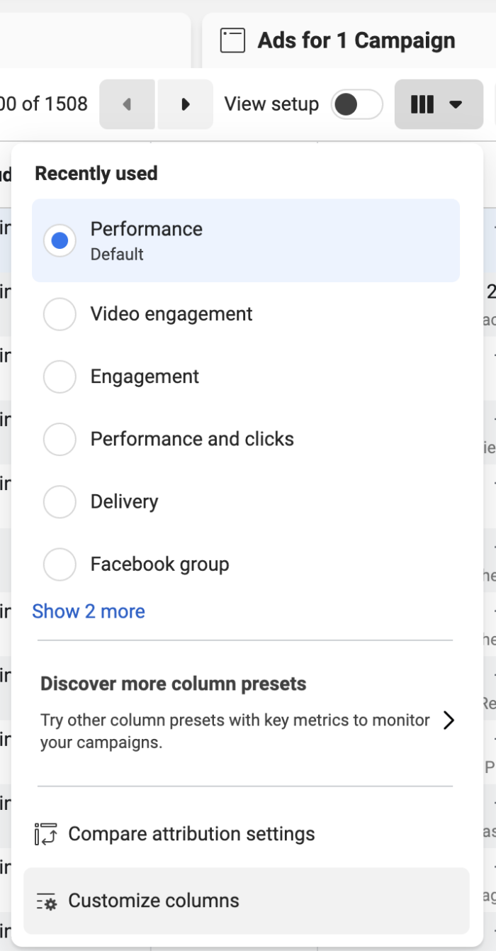Meta is Rolling Out Actions Column - Jon Loomer Digital