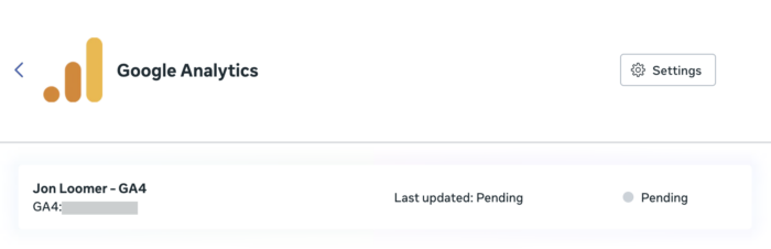 GA4 Events Manager Meta Pixel Partner Integration