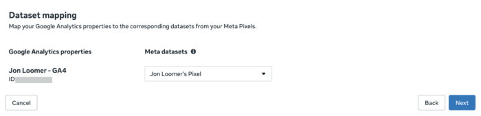 GA4 Meta Events Manager Partner Integration