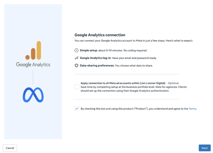 GA4 Meta Events Manager Partner Integration