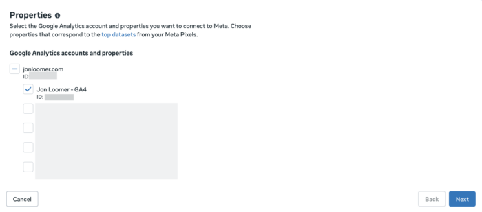 GA4 Meta Events Manager Partner Integration