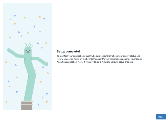 GA4 Events Manager Meta Pixel Partner Integration