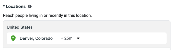 Location Targeting