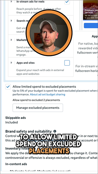 Manage Excluded Placements