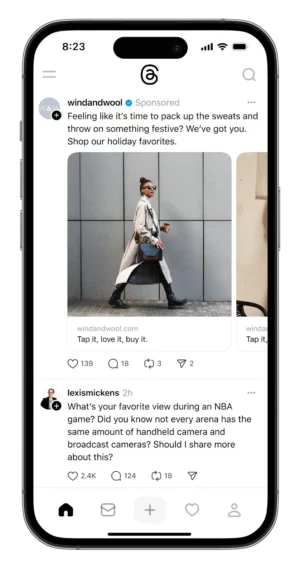Thread Advertising Carousel