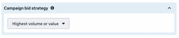 Стратегия назначения ставок кампании