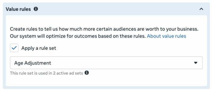Правила ценности