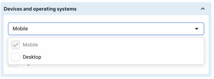 Каналы по устройствам
