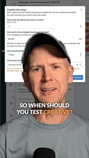 When Should You Test Creative?