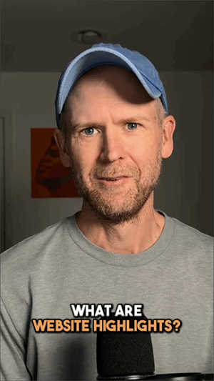 Website Highlights Creative Enhancement