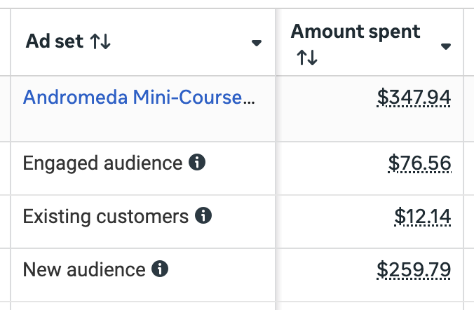 Разделение по целевой аудитории Ремаркетинг