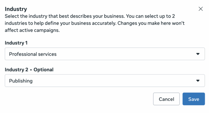Индустрия рекламных настроек