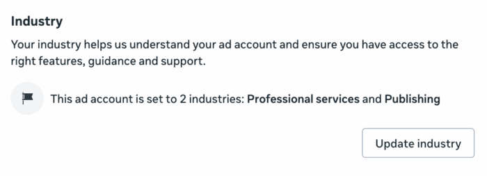 Индустрия рекламных настроек