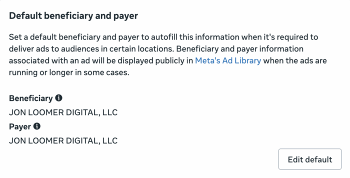 Проверка настроек рекламы и прозрачность