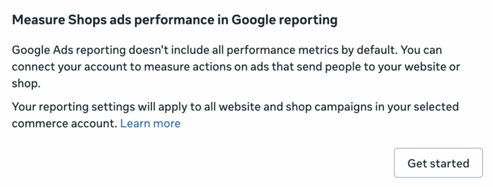 Отчеты о настройках магазинов и рекламы