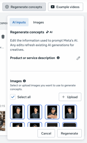 Advantage+ Creative Video Generation