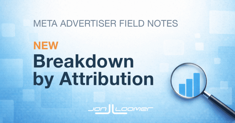 Breakdown by Attribution: What I’m Seeing So Far