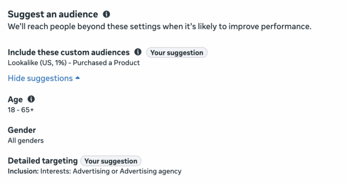 Detailed Targeting and Lookalike Audiences