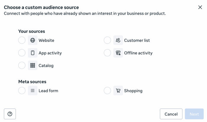 Audience Segments