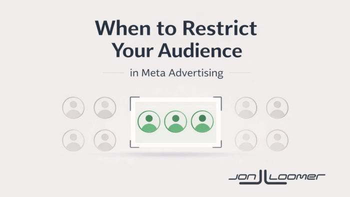 Restrict Audience Meta Advertising