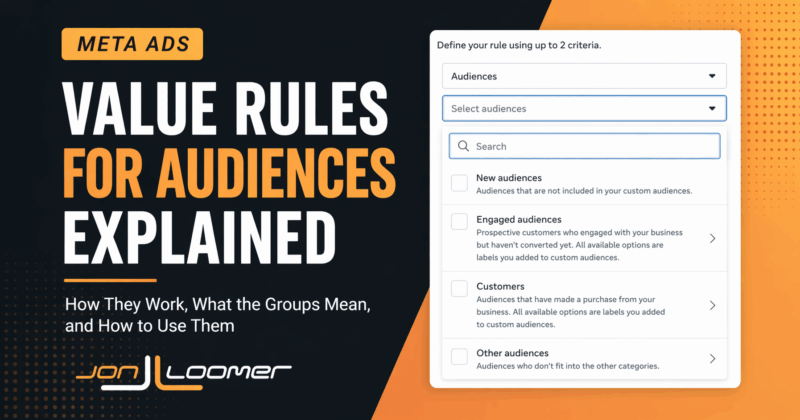 Meta Value Rules for Audiences Explained