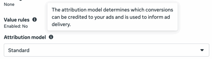 Standard Attribution Model