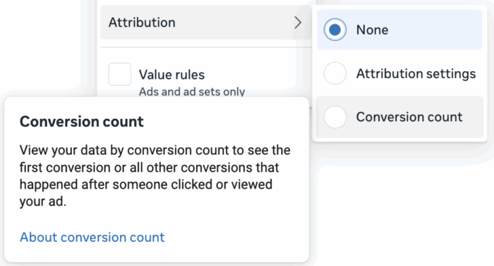 Breakdown by Conversion Count