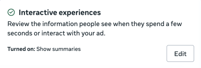 Interactive Experiences