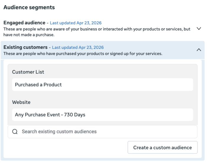 Audience Segments