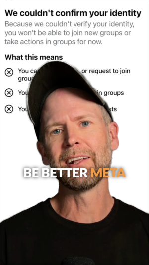Meta Restricted My Account for Sharing a Link to Meta’s Documentation