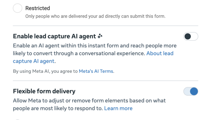 Enable Lead Capture AI Agent