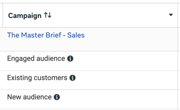 Breakdown by Audience Segments