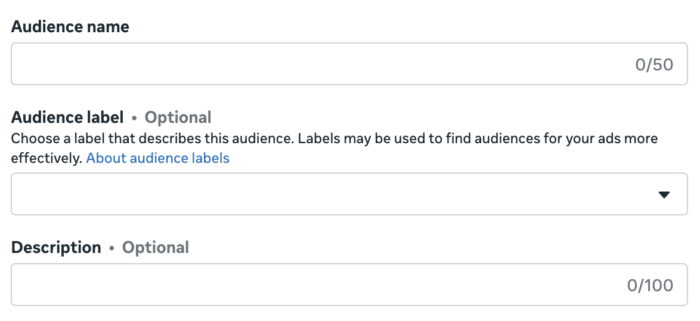 Audience Label