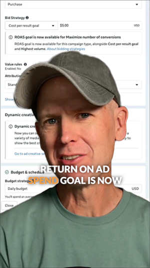 ROAS Goal for Maximize Number of Conversions