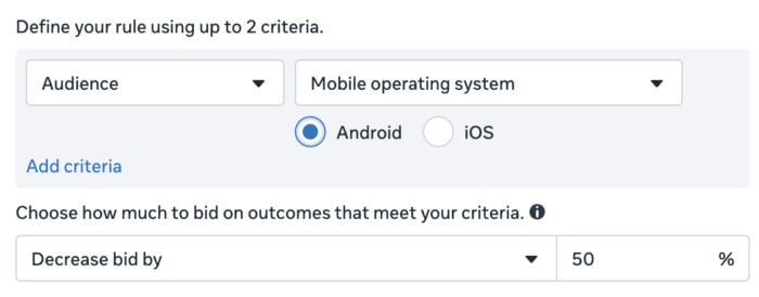Mobile Operating System Value Rule