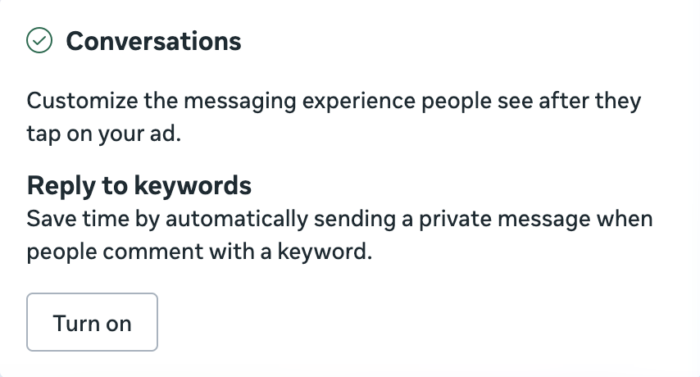 Reply to Keywords