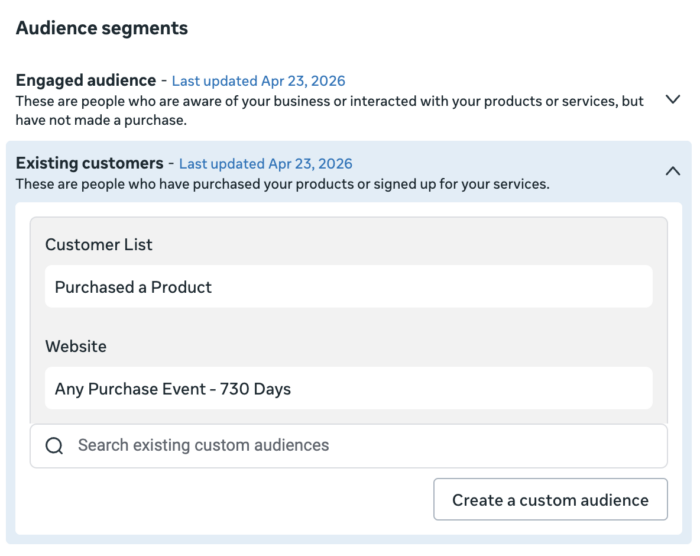 Audience Segments