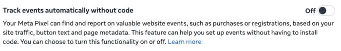 Track Events Automatically Without Code